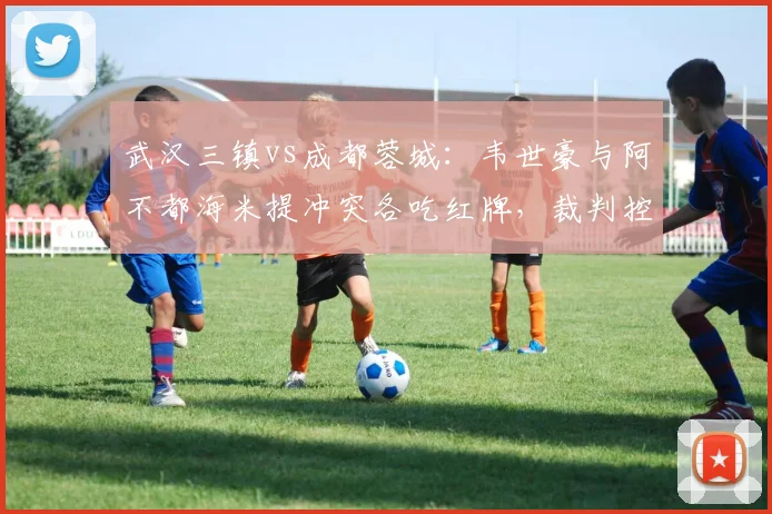武汉三镇vs成都蓉城：韦世豪与阿不都海米提冲突各吃红牌，裁判控场能力不足致比赛失控？